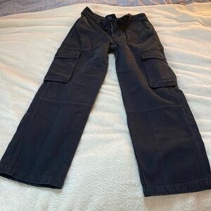 TNA cargo pants size 2; black